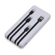 Carregador Power Bank 10.000mAh com Lanterna e Multissaídas Personalizado