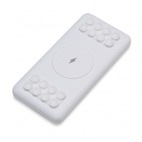Carregador Power Bank 10.000mAh de Indução com Ventosa Personalizado