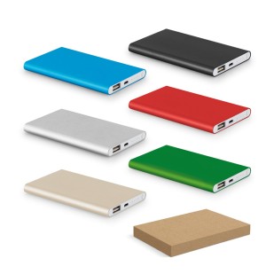 Carregador Power Bank Slim 4.000 mAh Personalizado
