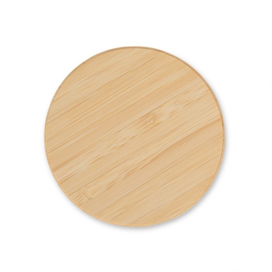 Carregador via Indução em Bambu Personalizado