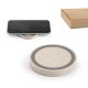 Carregador Wireless em ABS e Fibra de Palha de Trigo Personalizado
