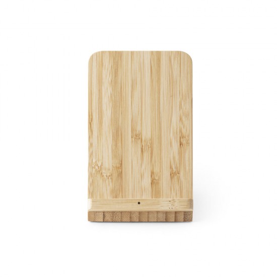 Carregador Wireless em Bambu Personalizado