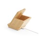 Carregador Wireless em Bambu Personalizado
