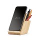 Carregador Wireless em Bambu Personalizado