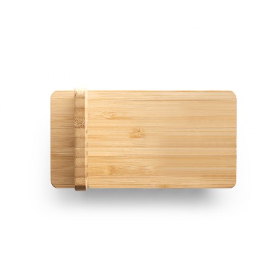 Carregador Wireless em Bambu Personalizado