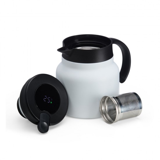Chaleira Térmica Inox 750ml com Display LED Personalizada