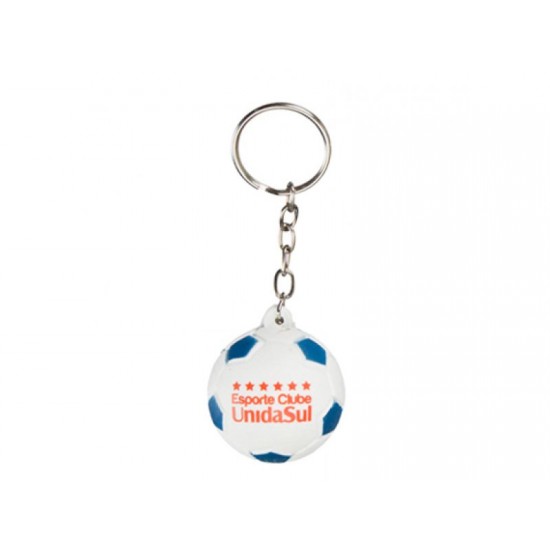Chaveiro anti-stress futebol personalizado
