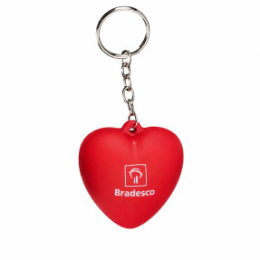 Chaveiro-Anti Stress no Formato Coração Personalizado