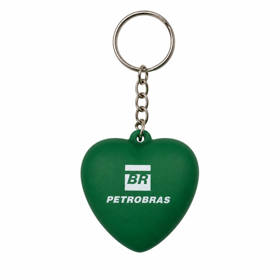 Chaveiro-Anti Stress no Formato Coração Personalizado