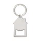 Chaveiro Casa de Metal com Abridor Personalizado