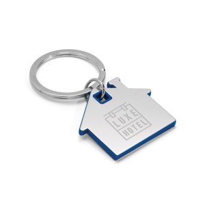 Chaveiro Casa de Metal e ABS Personalizado para Brindes