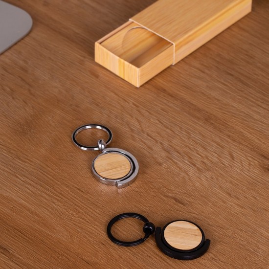 Chaveiro com Detalhe em Bambu Personalizado