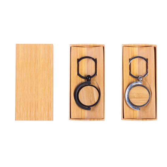 Chaveiro com Detalhe em Bambu Personalizado
