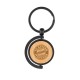 Chaveiro com Detalhe em Bambu Personalizado