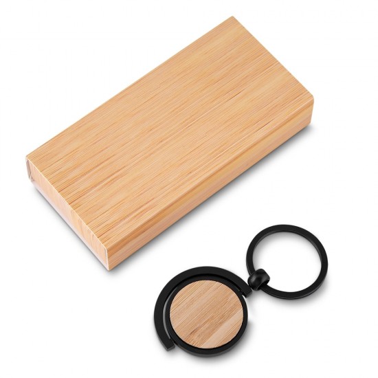 Chaveiro com Detalhe em Bambu Personalizado
