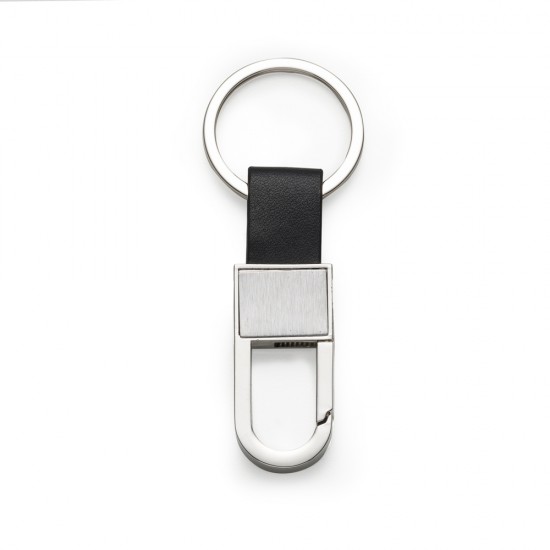 Chaveiro de Couro com Metal Personalizado