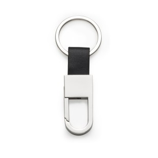 Chaveiro de Couro com Metal Personalizado