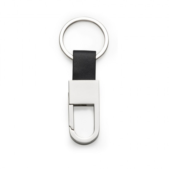 Chaveiro de Couro com Metal Personalizado