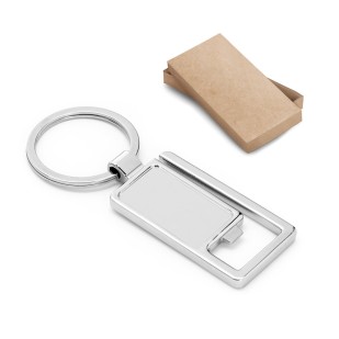 Chaveiro de Metal com Abridor de Garrafas Personalizado