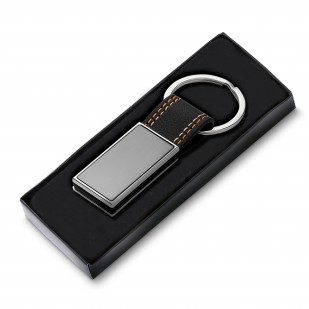 Chaveiro de Metal e PU Personalizado