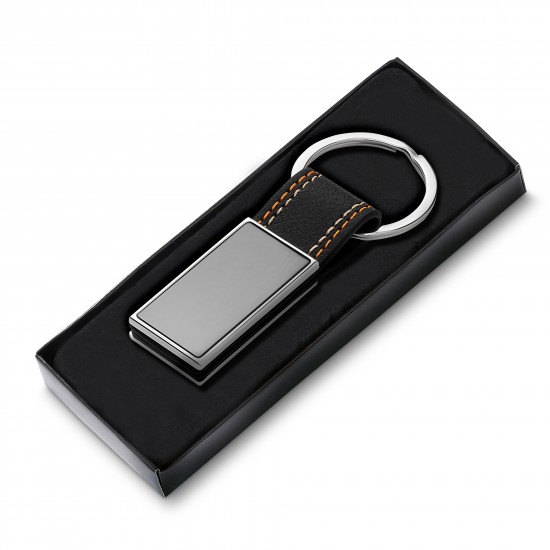 Chaveiro de Metal e PU Personalizado