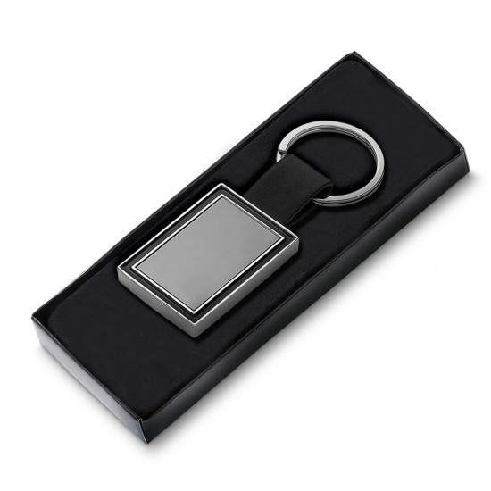 Chaveiro de Metal e PU Personalizado
