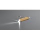 Chaveiro em bambu e ABS com lanterna LED Personalizado