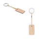 Chaveiro em Bambu Personalizado com Cordão PET