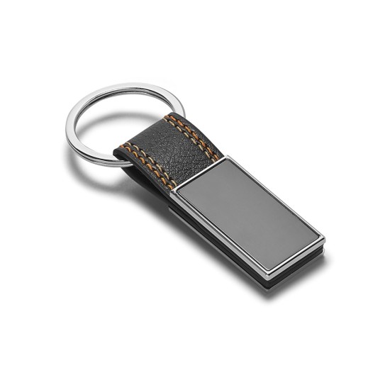 Chaveiro em Couro e Metal Personalizado
