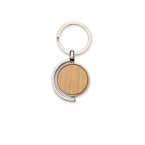 Chaveiro Metal Bambu Personalizado