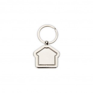 Chaveiro Metal Formato Casa Personalizado