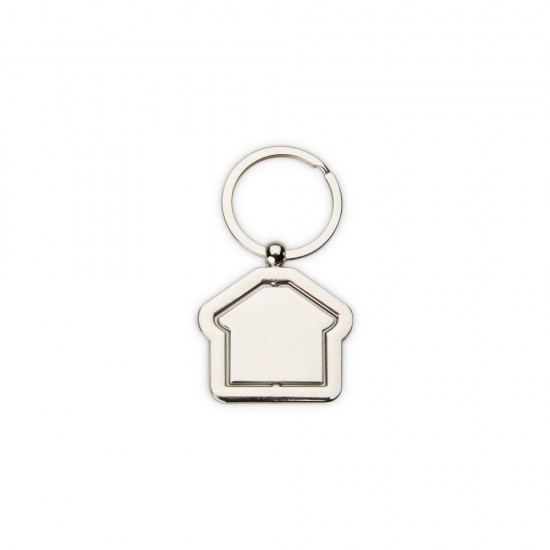 Chaveiro Metal Formato Casa Personalizado