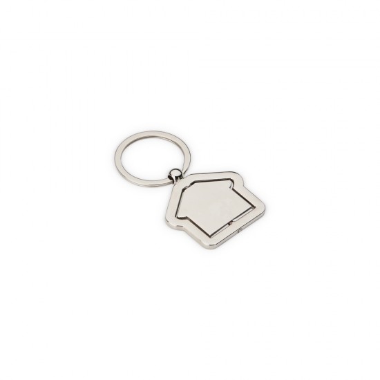 Chaveiro Metal Formato Casa Personalizado