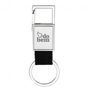 Chaveiro Metal Mosquetão Personalizado