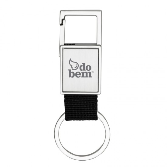 Chaveiro Metal Mosquetão Personalizado