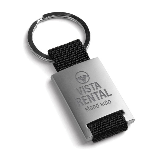 Chaveiros em metal e em webbing Personalizado