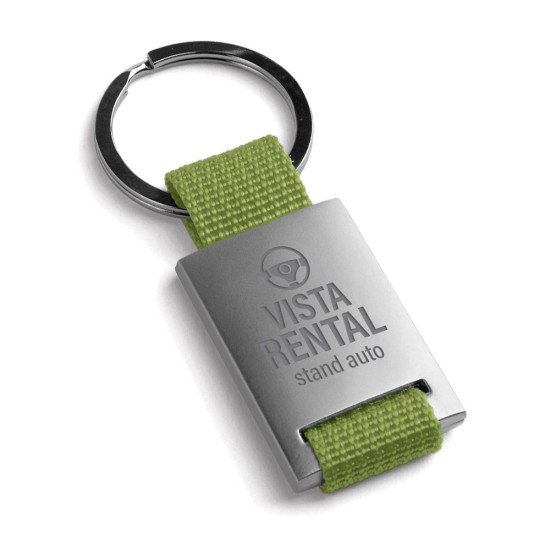 Chaveiros em metal e em webbing Personalizado