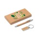 Conjunto de Chaveiro e Caneta Ecológico Personalizado