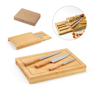 Conjunto de Tábuas em bambu Personalizada