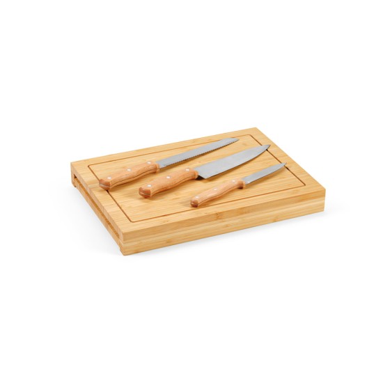 Conjunto de Tábuas em bambu Personalizada