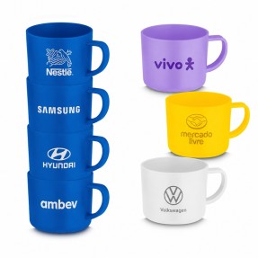 Conjunto de Xícaras Personalizado para Brindes