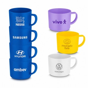Conjunto de Xícaras Personalizado para Brindes
