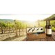 Conjunto para Vinho em bambu Personalizado