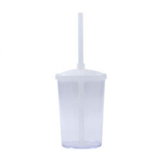 Copo 350ml com Tampa e Canudo Personalizado