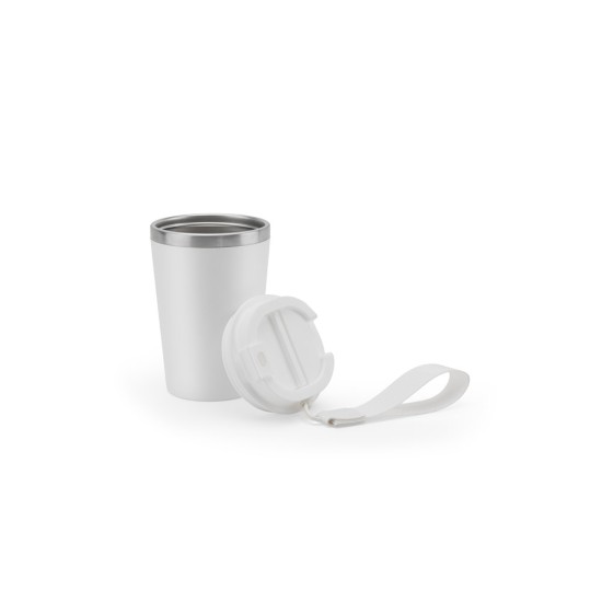Copo 440ml em Fibra em PP e aço Inox Personalizado
