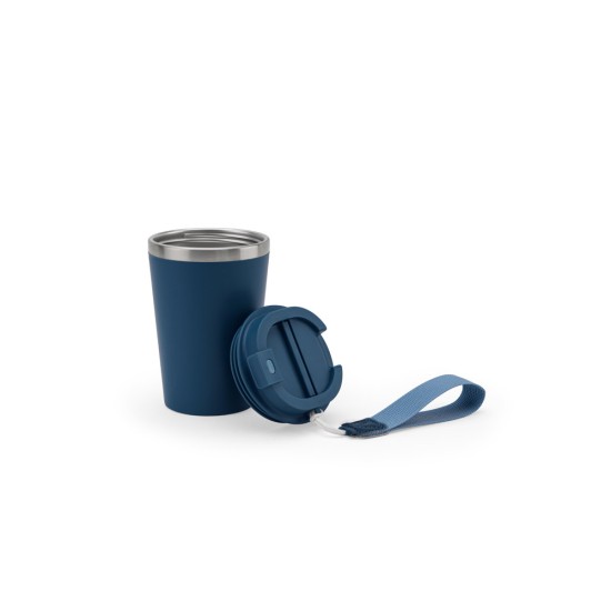 Copo 440ml em Fibra em PP e aço Inox Personalizado