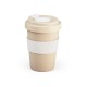 Copo 500ml em Fibra de Bambu com Tampa Personalizado