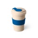 Copo 500ml em Fibra de Bambu com Tampa Personalizado
