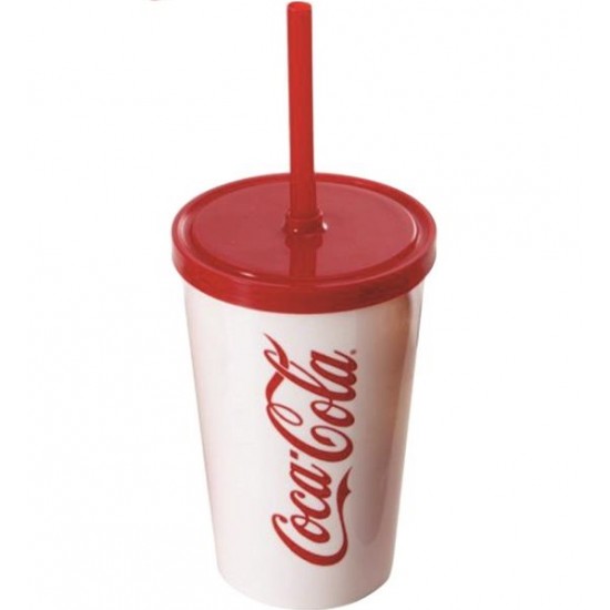 Copo 550ml com Tampa e Canudo Personalizado