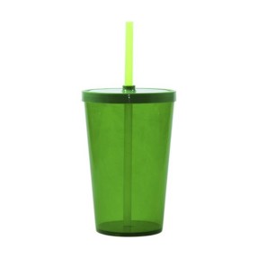 Copo 550ml com Tampa e Canudo Personalizado